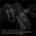 thumbnail image 3 of Advancent Tablero de instrumentos Bluetooth para patinete eléctrico, placa de circuito resistente al agua, repuesto para tablero de patinete con cubierta Ciclismo Advancent OD007927-00, 3 of 6