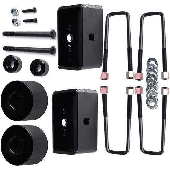 CCIYU Leveling Lift Kit for Toyota Tacoma 3 inches Front and 2-3 inches Rear Suspension Lift and Leveling Kit Compatible with 2016 2017 2018 for Toyota Tacoma 3.5L