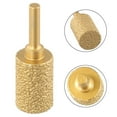 6mm Shank Vacuum Brazed Diamond Burr Head Grinding Rotary File For