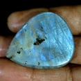 thumbnail image 4 of 67.00Cts Natural Blue Power Flash Labradorite Pear Cabochon Loose Gemstone, 4 of 4