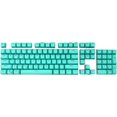 thumbnail image 1 of HUGFEGWE Keyboard,Mechanical Keyboard 104Pcs Universal Backlight PBT Keycaps Rechargeable Backlit Gaming Keyboard Mini Mechanical Feel Anti-ghosting Keyboard for PC Computer Cyan CJB91-133816, 1 of 7