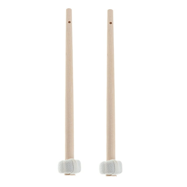 Martillo de Madera Duradero Sunnimix 2 Piezas 28-36 Gong 9.84 Pulgadas