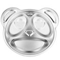 thumbnail image 1 of Assiette pour Aliments, Assiette pour Enfants, Assiette Compartimentée pour Aliments, Bords pour Cuisines Restaurants pour Enfants, 1 of 8