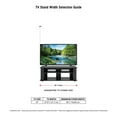 thumbnail image 3 of CorLiving Bakersfield Engineered Wood TV Stand with 4 Open Shelves for Most TVs up to 55", Ravenwood Black, 3 of 8