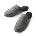 thumbnail image 4 of BURUDANI Women's Knit Mules Comfortable Round Toe Casual Slip On Mules for Women Flats, 4 of 5