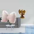 thumbnail image 2 of Cojín y escultura de lazo de estilo rústico moderno, adorno decorativo para sofá, ideal para una cómoda sala de estudio, silla de oficina y comedor, d, 2 of 8