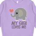 thumbnail image 3 of Inktastic My Gigi Loves Me Grandchild Toddler Sweatshirt, 3 of 4