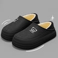 thumbnail image 5 of CHUMUD Women's Winter Slippers - Waterproof EVA Slides with Cozy Wool Lining & Ankle Cuff, Non-Slip Indoor Outdoor House Shoes, 5 of 6