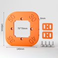 thumbnail image 5 of qiya Woodworking Router Corner Radius Templates Jig Arc Angle Corner Template Tool, 5 of 10