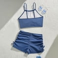 thumbnail image 6 of Tiijoy Girls' Bikini Sets 2 Piece Halter Top Shorts Swimsuit Bathing Suit, Sizes 12-16, 6 of 8
