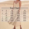 thumbnail image 3 of WQQZJJ Women's Summer Linen Dress Sleeveless Spaghetti Strap Flowy Midi Dresses Casual Loose Beach Dress Sundress with Pockets, 3 of 6