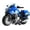 Blue, variant on BTEPSGA Police Motorcycle Toy - Pull Back Toy Motorcycle with Sound and Light Toy,Toy Motorcycles