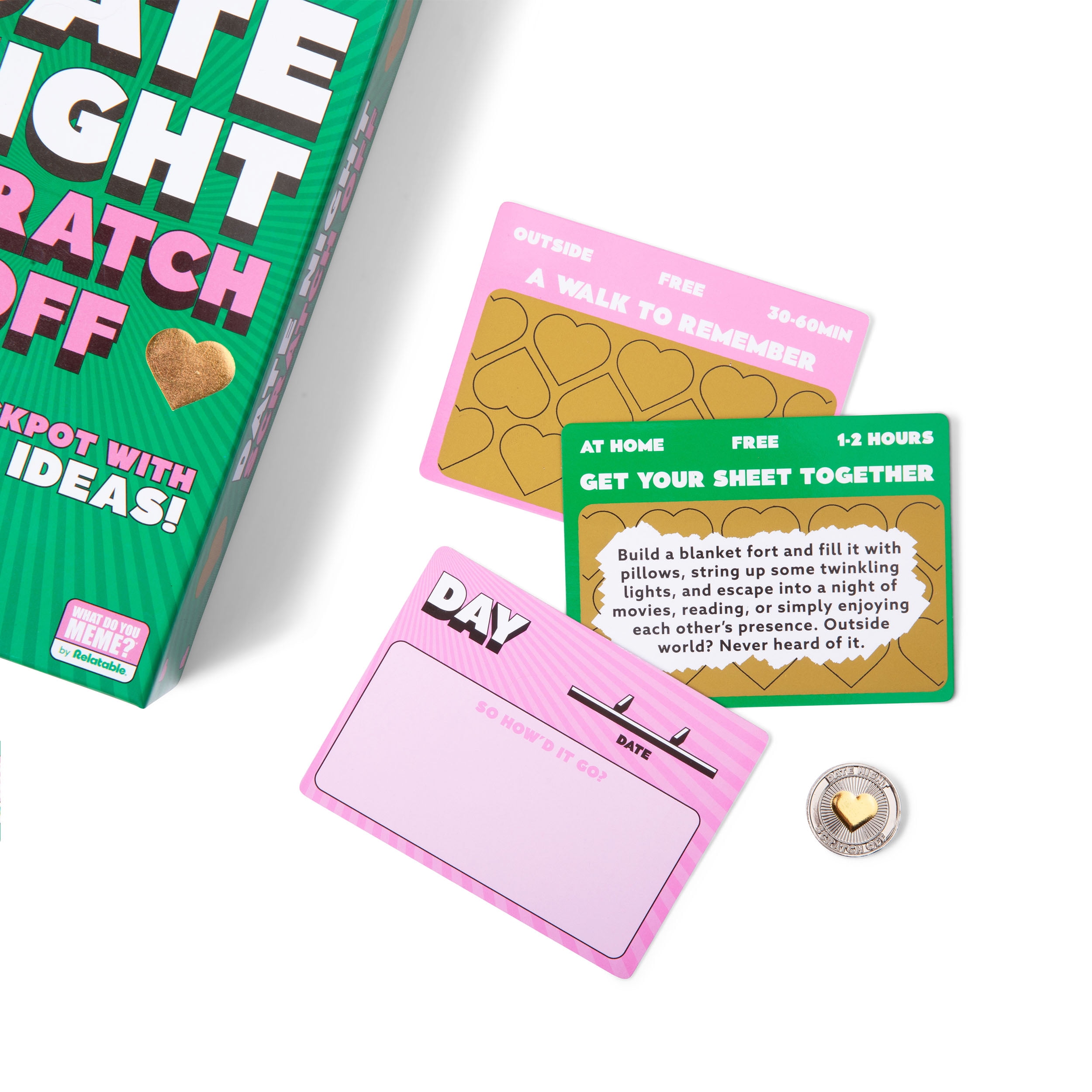 Date Night Scratch-off Cards, 50 Unique Date Night Ideas for Date Night Scratch-off Cards, 50 Unique Date Night Ideas for