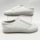 thumbnail image 1 of Ni - ke AJ Valenci Women's Low Rise Classic Lace Up White Leather Casual Sneakers-Size 8, 1 of 5