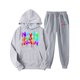 thumbnail image 1 of Never Broke Again-Sudadera con capucha y pantalones para hombre y mujer, chándal de moda, traje de Hip Hop, pantalones de chándal, sudaderas deportivas con capucha, ropa y2k xuanjing unisex, 1 of 2