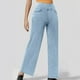 thumbnail image 3 of WILLBEST Jeans Mujer Vaqueros Ajustados, Acampanados y de Cintura Alta Elásticos para Mujer Con Bolsillo para Cinturón y Pierna Ancha y Ajuste Cómodo Extra Grande, 3 of 7