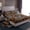 Brown 08, variant on Feelyou 3D Bear Family Twin Sheet Sets, Farmhouse Lodge Cabin Bedding, 3 Pieces