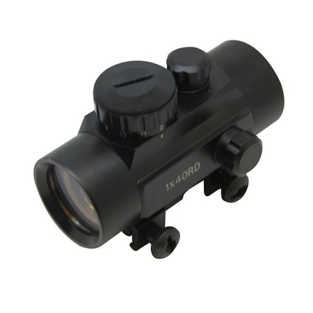 SAS 1x30mm 3-Dot Red Dot Scope Sight Weaver Rail Hunting Rifle