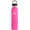Pink, variant on Hydro Flask Water Bottle - Stainless Steel & Vacuum Insulated - Wide Mouth 2.0 with Straw Lid - 20 oz, Hibiscus