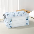 thumbnail image 1 of Ganfancp Sac de Rangement pour Vêtements Grande Capacité avec Poignée Renforcée Tissu Épais pour Couettes, Couvertures, Literie, Pliable avec Fermeture Éclair Robuste, Fenêtre Transparente, 7 Offres du Jour Liquidation, 1 of 5
