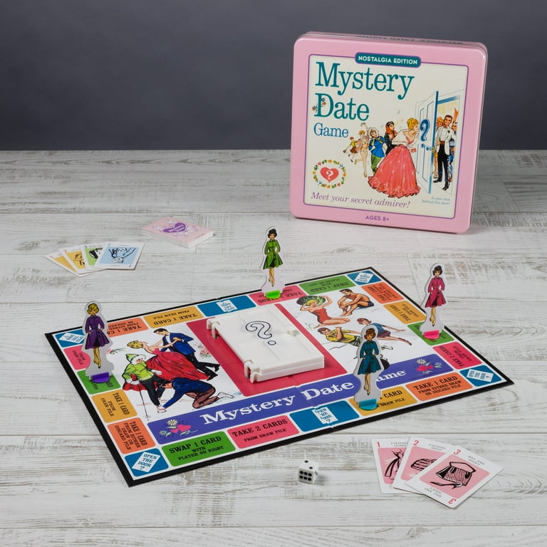 WS Game Company Mystery Date Nostalgia Edition Board Game in