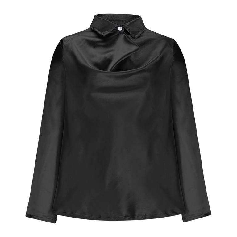 high neck dress shirt women's Amy Ruffle Collar Shirt Womens Tailored Pinstripe Shirt NYC XS / Pinstripe