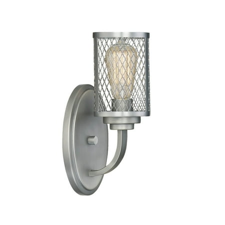 

Millennium Lighting Akron 1 Light Wall Sconce in Brushed Pewter