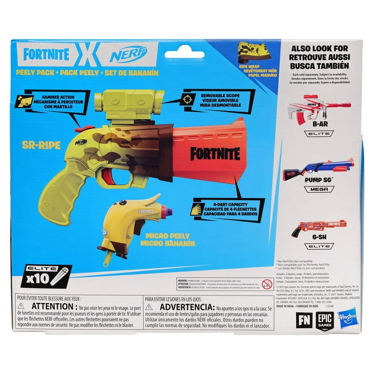 Nerf Fortnite SR Blaster – Toy World Inc