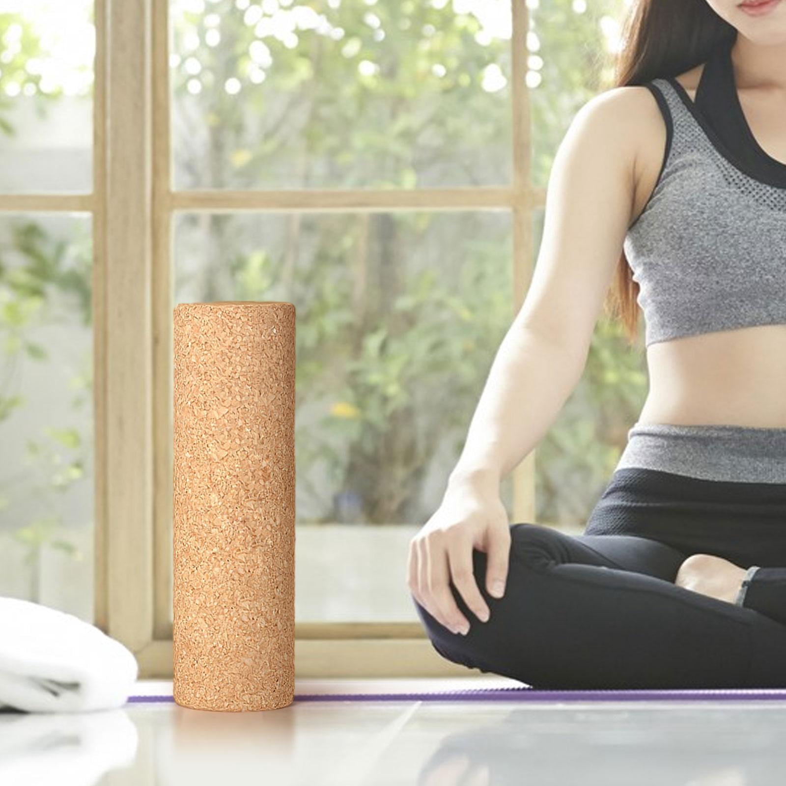 Cork Roller Muscle for Posts Workout Muscle Recovery Yoga Deep Tissue Massage