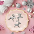 thumbnail image 2 of Pink Paper Party Plates - 9 in Gold Foil Scalloped Edges - Heavy-Duty Disposable - for Tea Party Decorations & Baby Showers, 2 of 3