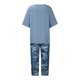 thumbnail image 5 of Conjunto de tops y pantalones de manga corta con cuello redondo y estampado para mujer Wmkox8yi  bvn1603, 5 of 8