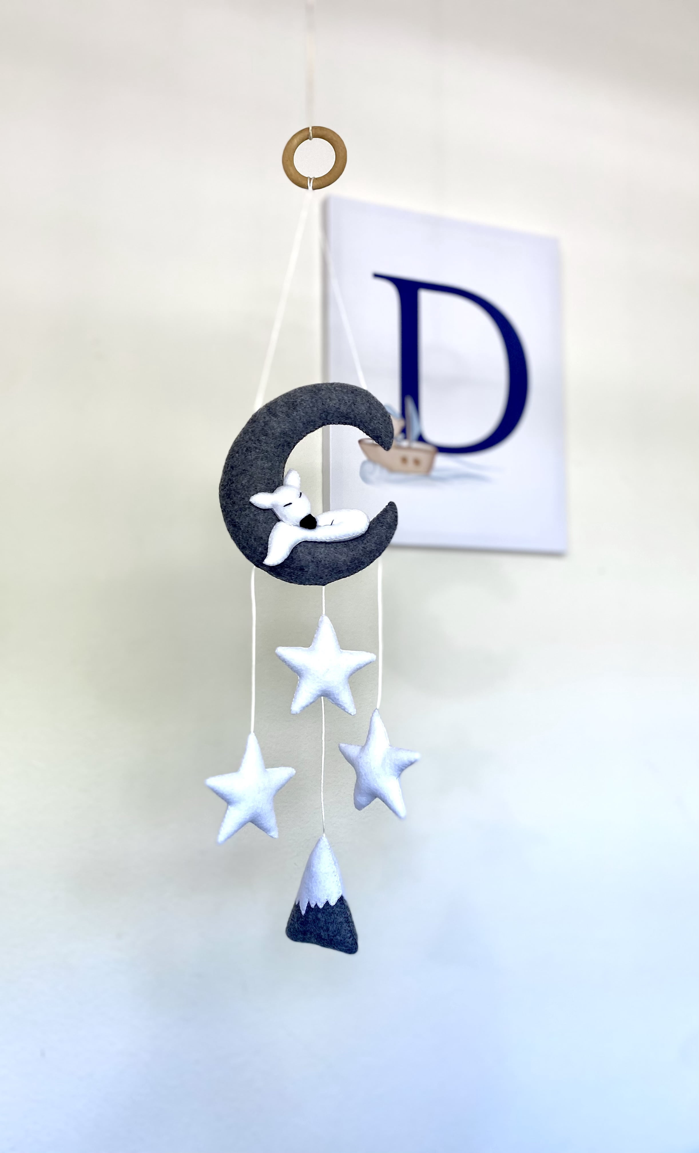 Baby Crib Mobile - Nursery Decoration - Baby Mobile - Gift for a new mom - Fox Baby Mobile