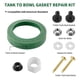 thumbnail image 5 of 2 Packs Toilet Tank to Bowl Coupling Kit,AS738756-0070A for 3IN Toilet Tank Gasket for Most Flush Valve Opening Tanks, 5 of 5