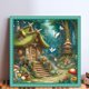 thumbnail image 2 of Kit Punto Cruz Con Casa Hilo Algodón Ecológico Bordado 16CT 40x40cm, 2 of 9