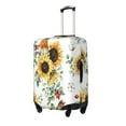 thumbnail image 2 of Easygdp Sunflowers Leaves And Birds Double-Sided Printed Elastic Suitcase Protective Cover,Invisible Zipper, Business Trip Luggage Cases,Washable And Resistant To Falling -Small, 2 of 9