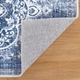 thumbnail image 5 of Boho Kitchen Rugs Sets 3 Piece with Runner Non Slip Kitchen Mats for Floor Washable Bohemian Runner Rug Set of 3 Blue&Gray, 5 of 13