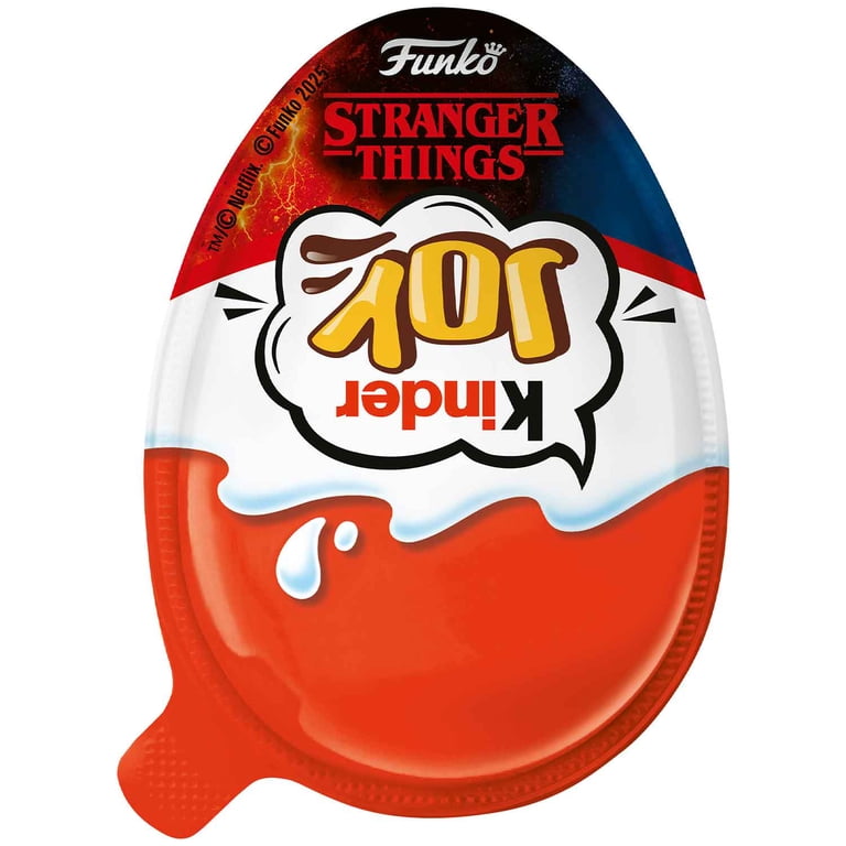 10個 Stranger Things Kinder Joy キンダージョイ Kinder Joy egg STRANGER THINGS Edition -Made in Europe- 3 pc