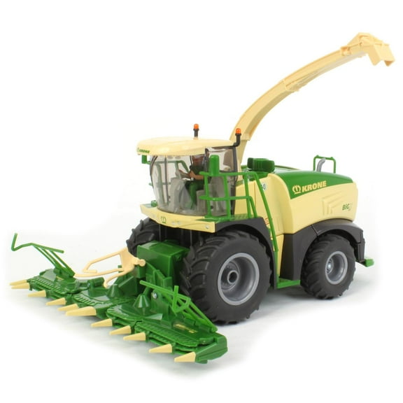 Krone BiG X 580 Forage Harvester Green and Beige 1/32 Diecast Model by Siku