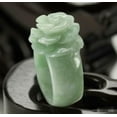 thumbnail image 4 of Natural Jade Flower Carved Ring for Lady Finger Ring Chinese Antique, 4 of 4