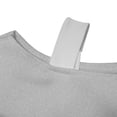 thumbnail image 4 of ShomPort Girls Off Shoulder Sweatshirt Long Sleeve Cute Crop Pullover Drop Shoulder Loose Casual Wear Tops, 4 of 7