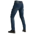 thumbnail image 1 of Pantalones vaqueros para motociclismo para hombre, pantalones holgados de tubo recto anticaída para cross-country, equipo de protección, 1 of 2
