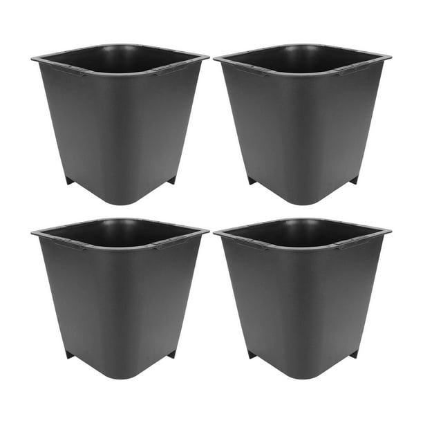 4 Pcs 8in Black Trapezoid Heavy Duty Bed Chair Risers Feet Leg Lift ...