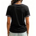 thumbnail image 5 of AHMOMEI 911 25th Anniversary Tshirt Women We Will Never Forget 911 Tshirt American Flag Courage Hope Memorial Women's Short Sleeve Tops 6XL, 5 of 6