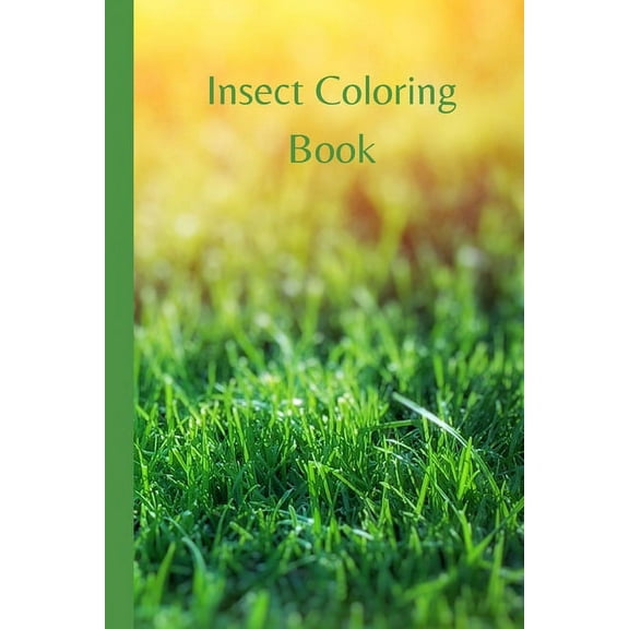 Insect Coloring Book: Fun, Portable Coloring Book for Kids of All Ages