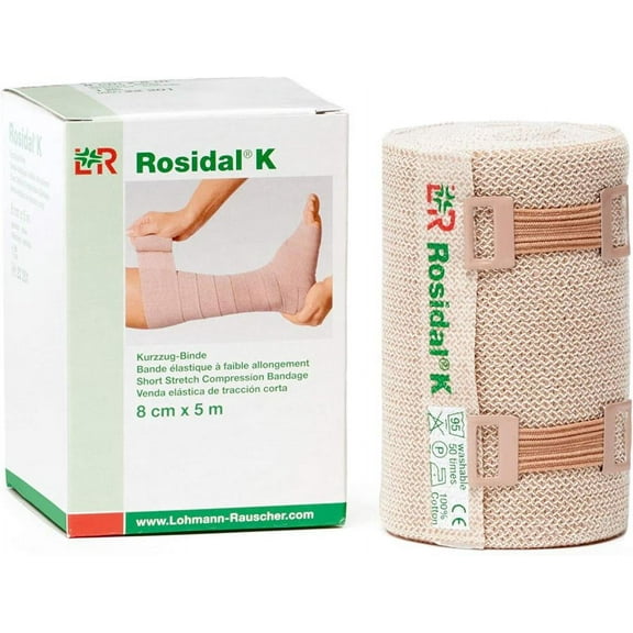 Rosidal K Short Stretch Bandage, 3.2 Inch x 5.5 Yards, 1 Count