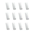 thumbnail image 2 of White Solid Bed Sheet Clips Non Slip Fasteners (4 Pack), By Meiiso, Large Inventory!, 2 of 9
