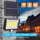 thumbnail image 2 of Lámpara solar COB 100LED Sensor de movimiento Impermeable Camino al aire libre Luz nocturna 2 piezas JShteea El nuevo, 2 of 9