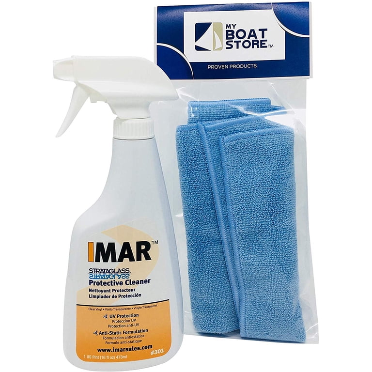 MyBoatStore Boat Care Bundle: Imar 301 Strataglass Cleaner + Imar 302 Polish Combo