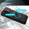 thumbnail image 5 of SOGA Compatible for Apple iPhone 13 Pro Max Case with Camera Screen Protector Cover Rugged ShockProof Drop Protection Phone Case with Magnetic Kickstand Mount Plate [Black], 5 of 7