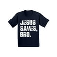 thumbnail image 1 of Awkward Styles Jesus Saves Bro Infant Shirts Jesus Shirt for Kids Christian T Shirt for Boys Shirts for Girls Jesus T-Shirt for Children Christian Gifts Christ Clothes Jesus Saves Bro Shirt for Kids, 1 of 4